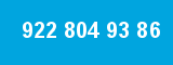 922 804 93 86